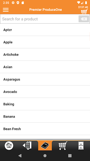 Premier ProduceOne Checkout Screenshot 2
