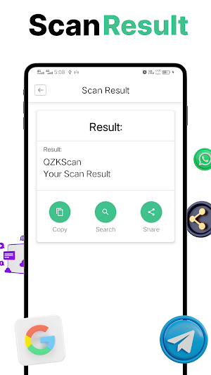 QZKScan: Qr Code Reader Screenshot 2