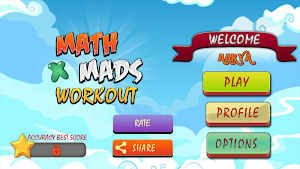 MATH MADS WORKOUT Screenshot 0