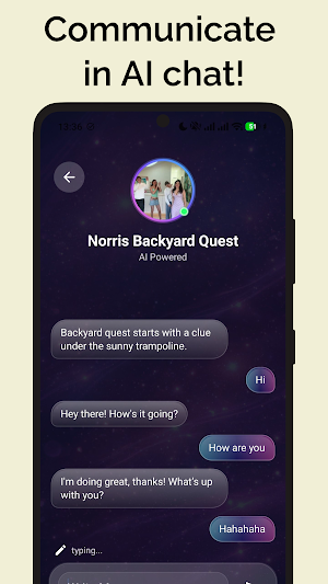 Norris Nuts Fake Call & Chat Screenshot 3