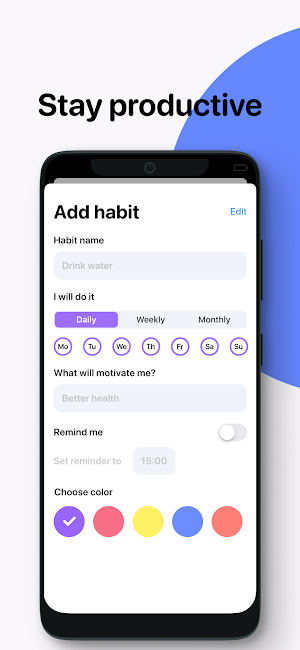 Habit Tracker - Habit Mate Screenshot 3