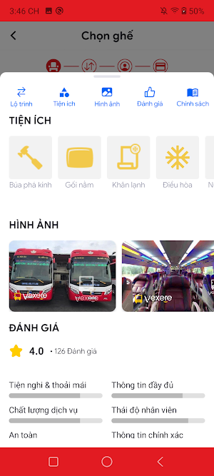 Nhà xe Giáp Diệp Screenshot 2