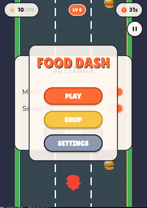 Food Dash Screenshot 2
