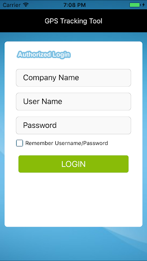 GPS Tracking Tool Screenshot 1