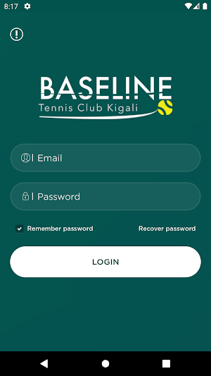 Baseline Tennis Club Screenshot 0