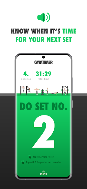 GymTimer - Boost your workouts Screenshot 1