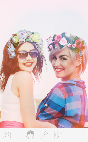 Flower Crown Hairstyle Screenshot 1