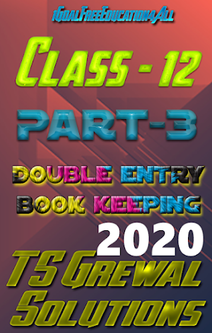 Account Class-12 Solution TS Grewal Vol-1 & 3 2020 Screenshot 1