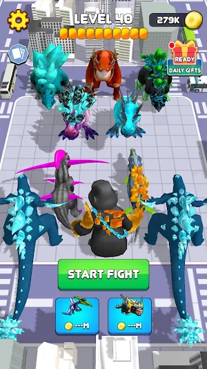 Merge Kog Gozilla Vs Dinosaur Screenshot 2