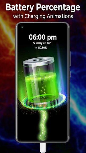 Battery Charging Animation App Screenshot 0