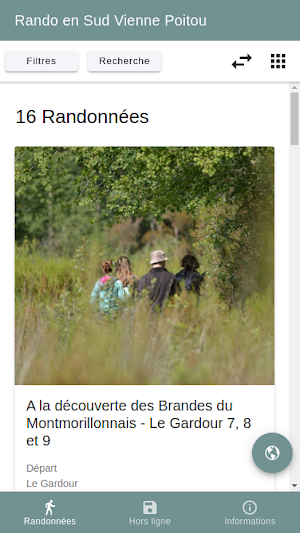Rando en Sud Vienne Poitou Screenshot 0