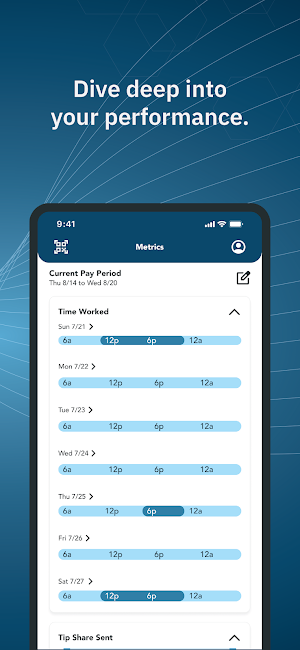 TipHaus Employee App Screenshot 3