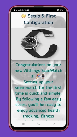 withings scanwatch 2 guide Screenshot 3