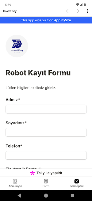 Invest Key Screenshot 1