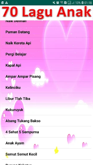 Indonesian children's song Screenshot 1