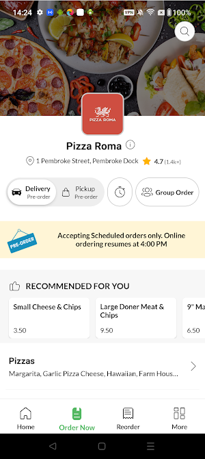 Pizza Roma Screenshot 1