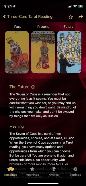 Learn Tarot Cards: Rider Waite Screenshot 3