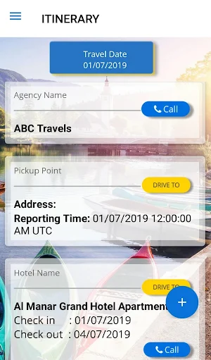 Tour Manager Screenshot 2