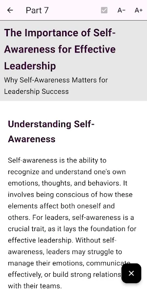 Leadership Master Class Screenshot 1