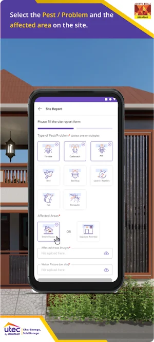 Utec Service App Screenshot 2