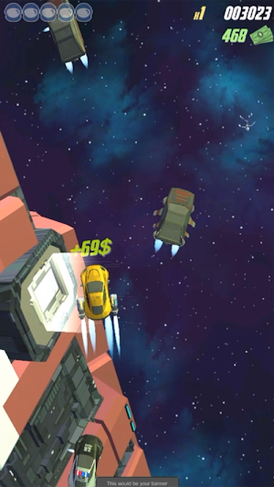 Space Taxi Driver - cosmic end Screenshot 2