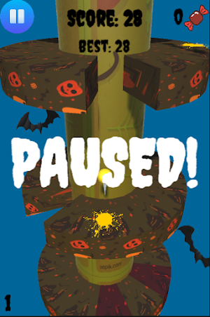 Helix Jump: Trick or Treat Screenshot 2