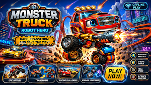 Robot Monster Truck Screenshot 0