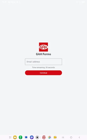 GAH Forms Screenshot 0