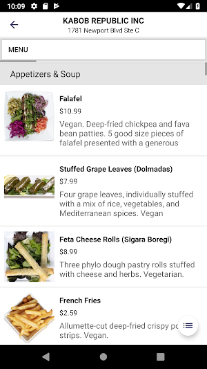 Kabob Republic Screenshot 1
