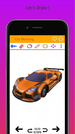How to Draw Sport Cars Easily Screenshot 3