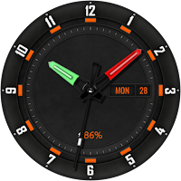 Analog GUDMIN Watch face