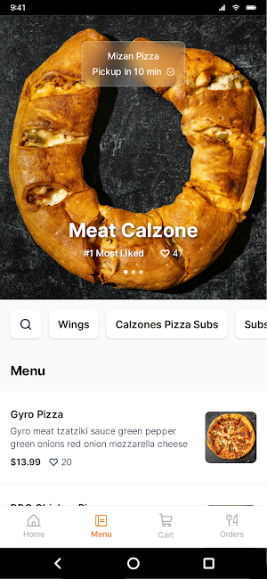Mizan Pizza Screenshot 1