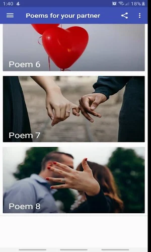 Poems for your partner Screenshot 0
