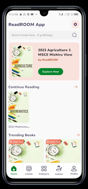 ReadROOM App Screenshot 1
