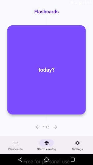 Vocab Flashcards Screenshot 2