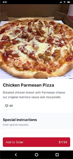 Italian Style Pizza & Pasta Screenshot 3