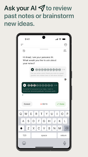 Voicenotes: AI Voice Notes Screenshot 2