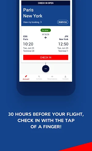 Air France - Airline tickets Screenshot 1