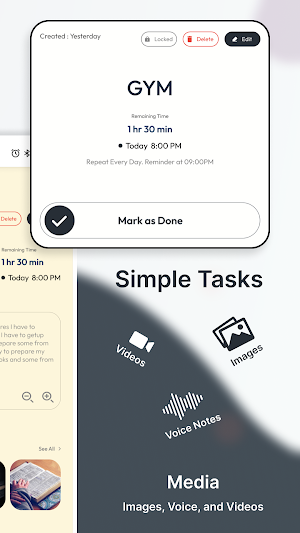 MyLife Journal–Notes & Habits Screenshot 2