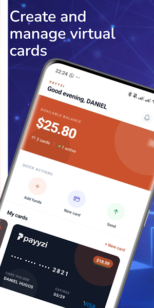 Payyzi Virtual Card Screenshot 0