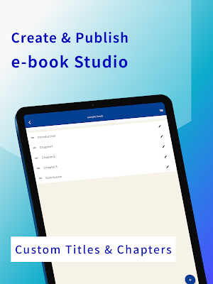 eBook Studio: Create & Publish Screenshot 2