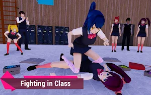 Anime School Girl Life Games Screenshot 3
