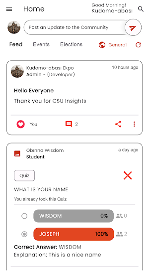 CSU Insights Screenshot 3