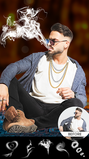 Smoke Photo Editor : Prank Screenshot 0