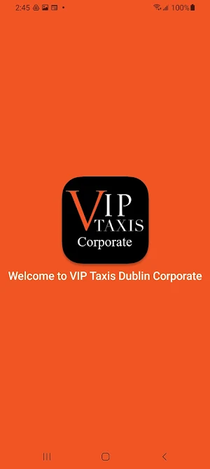 VIP Taxis Dublin Corporate Screenshot 0