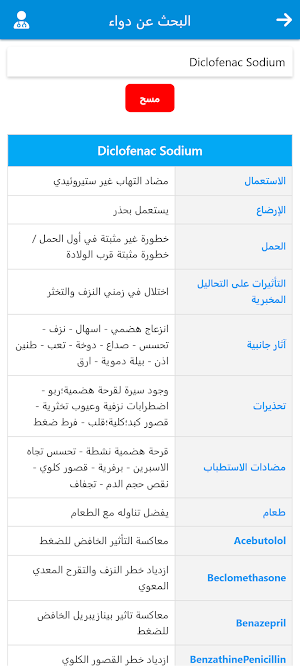 دليل الادوية السورية الشامل Screenshot 3