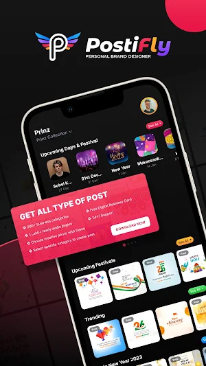 Postifly - Brand Poster Maker Screenshot 0
