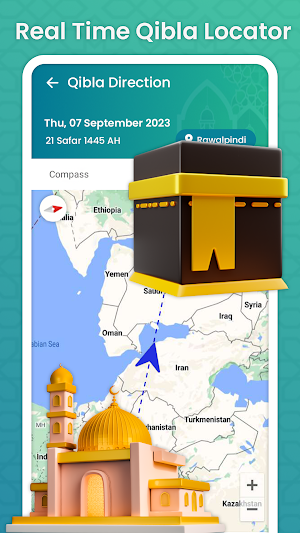 Qibla Compass: Qibla Finder Screenshot 0