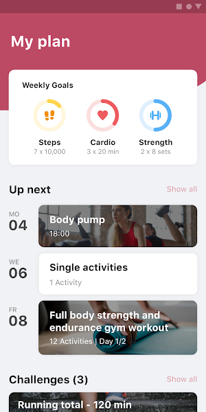Fit Petite Program Screenshot 0