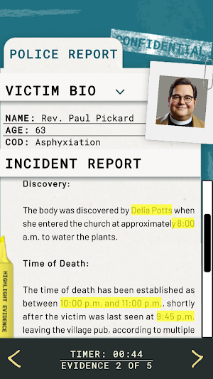 Whodunit? Murder Mystery Games Screenshot 2